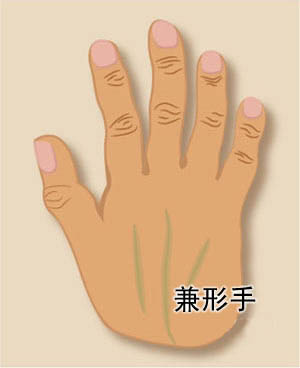 手相算命图解大全之手形