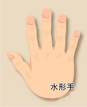 手相算命图解大全之手形