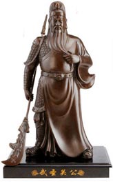 关公财神像 关公财神像