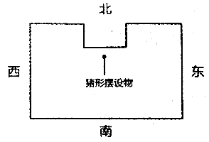 北方坎位缺角